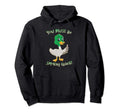 Duck Smoking Quack Pun Funny Dad Hoodie - Custom Art Print for Adults - T-Shirt, Sweatshirt, Hoodie