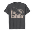 Rodfather Step Dad Fishing Father T-Shirt - Streetwear Style for Adults - T-Shirt, Sweatshirt, Hoodie