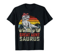 Great Auntsaurus T Rex Dinosaur T-Shirt - Aesthetic Graphic Men Women - T-Shirt, Sweatshirt, Hoodie