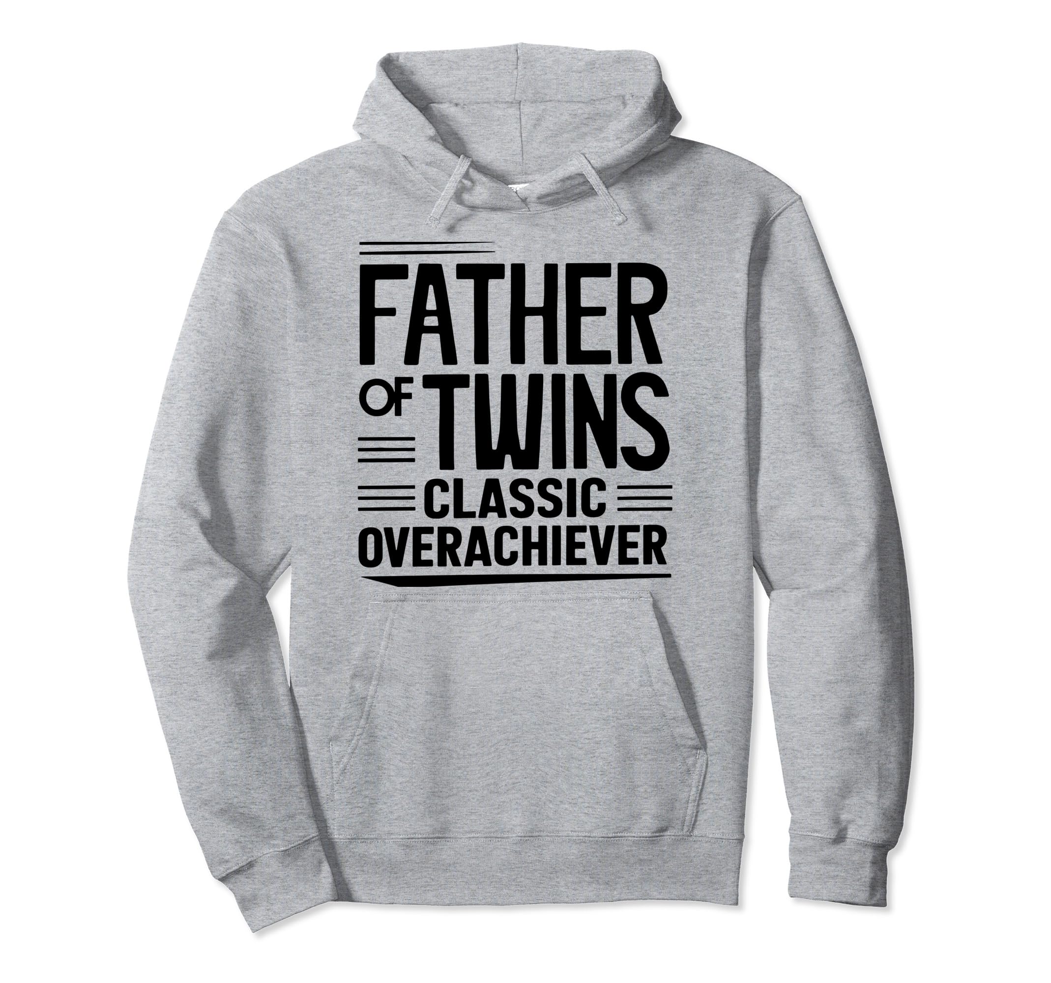 Twin Dad Funny Daddy Fathers Day Hoodie - Graphic Print Men Women - T-Shirt, Sweatshirt, Hoodie