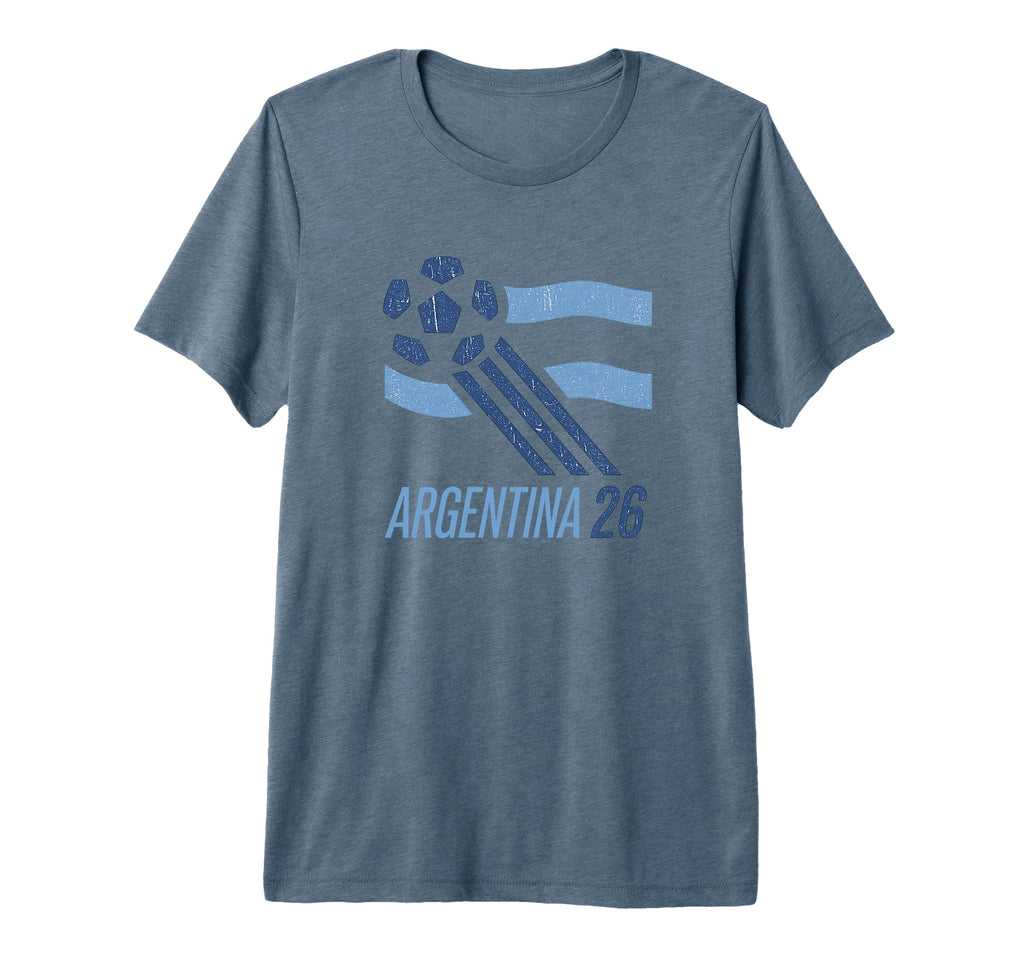 Argentina Futbol Soccer Cup 2026 T-Shirt - Fun Novelty Design for Adults - T-Shirt, Sweatshirt, Hoodie