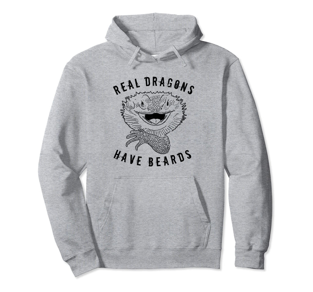 Bearded Dragon Beardie Dad Lizard Reptile Hoodie - Unique Graphic Unisex - T-Shirt, Sweatshirt, Hoodie