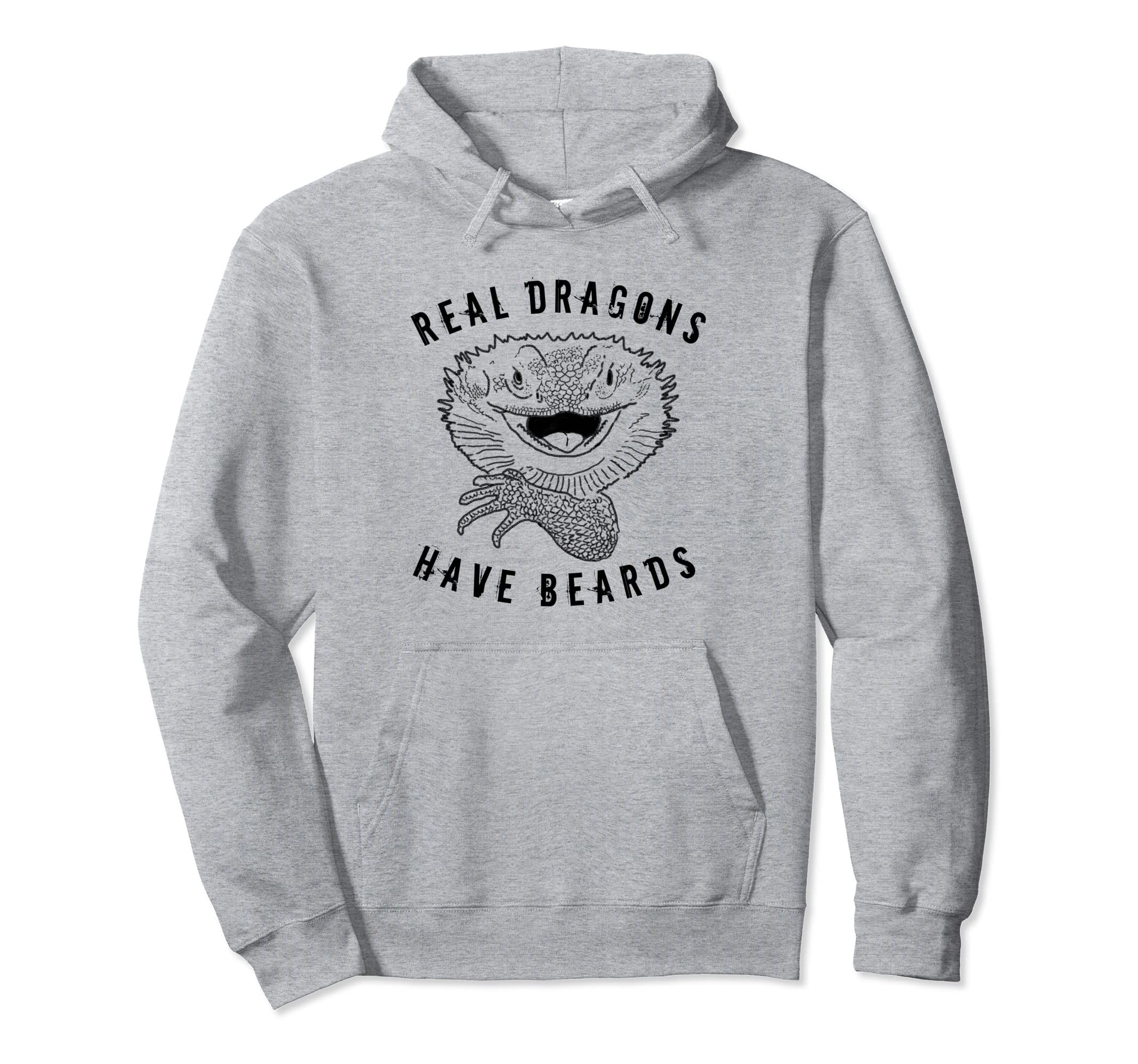 Bearded Dragon Beardie Dad Lizard Reptile Hoodie - Unique Graphic Unisex - T-Shirt, Sweatshirt, Hoodie