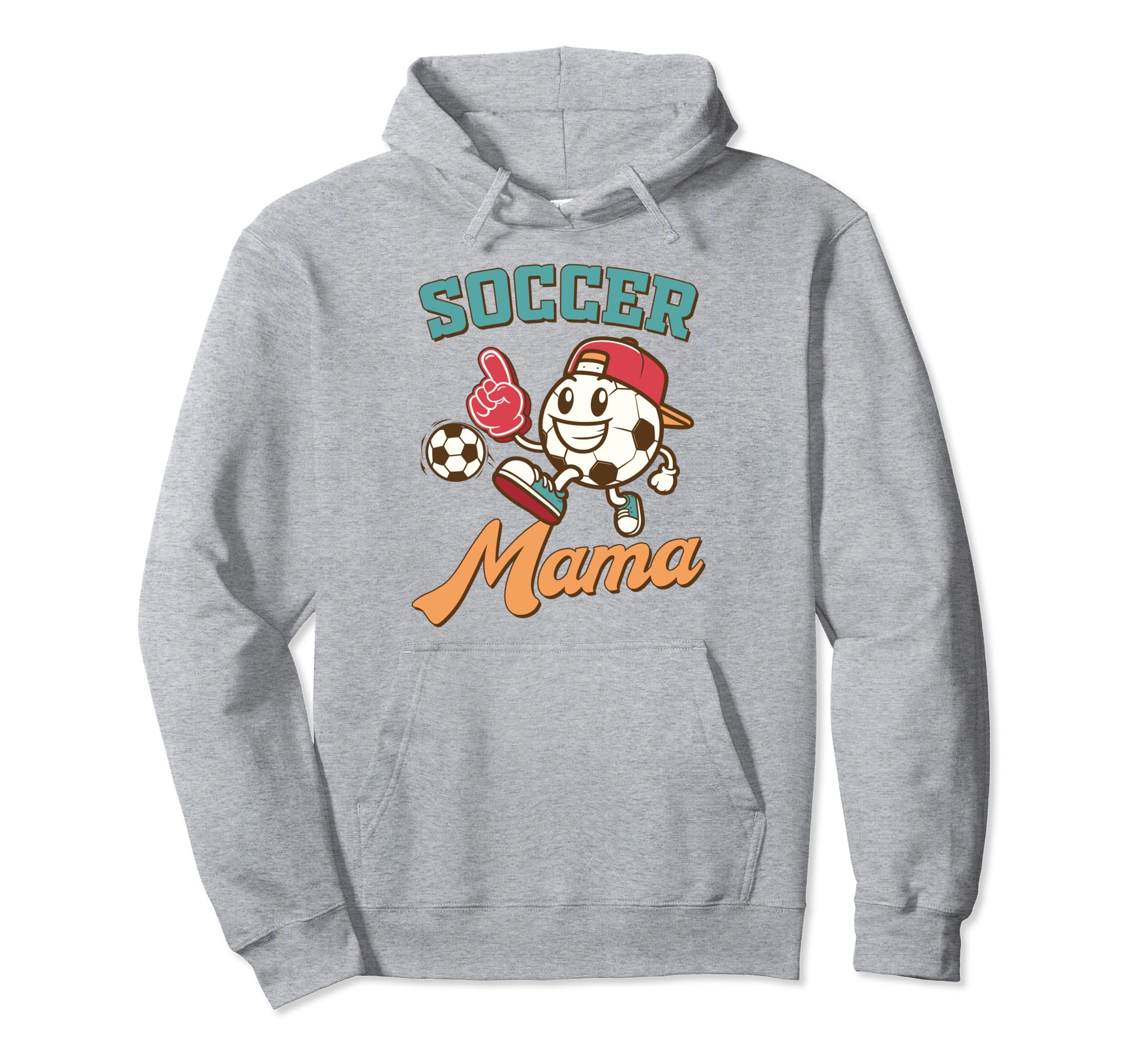 Soccer Mom Game Day Family Supporter Hoodie - Trendy Graphic Men Women - T-Shirt, Sweatshirt, Hoodie