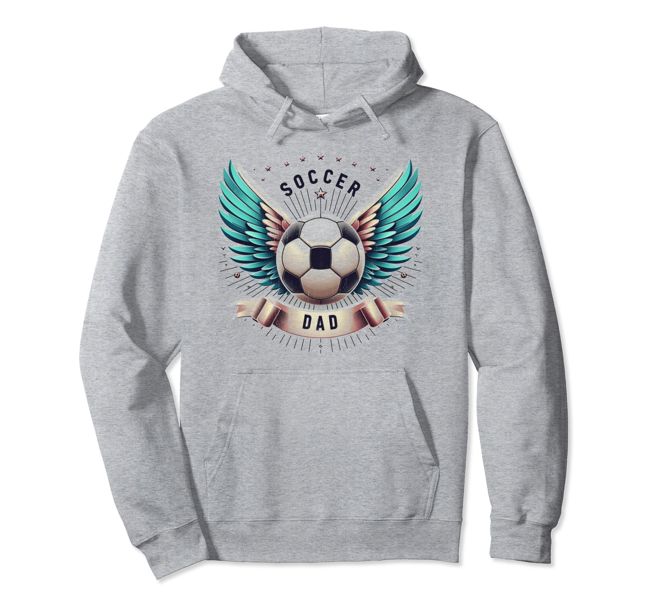 Soccer Dad Family Matching Dad Fathers Day Hoodie - Streetwear Style Unisex - T-Shirt, Sweatshirt, Hoodie