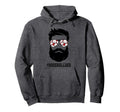 Dad Beard Sunglasses Life Father Funny Hoodie - Graphic Print for Adults - T-Shirt, Sweatshirt, Hoodie