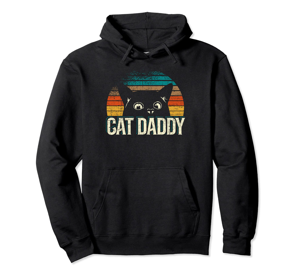 Cat Daddy And Cat Dad Hoodie - Graphic Print for Adults - T-Shirt, Sweatshirt, Hoodie