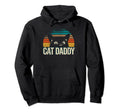 Cat Daddy And Cat Dad Hoodie - Graphic Print for Adults - T-Shirt, Sweatshirt, Hoodie