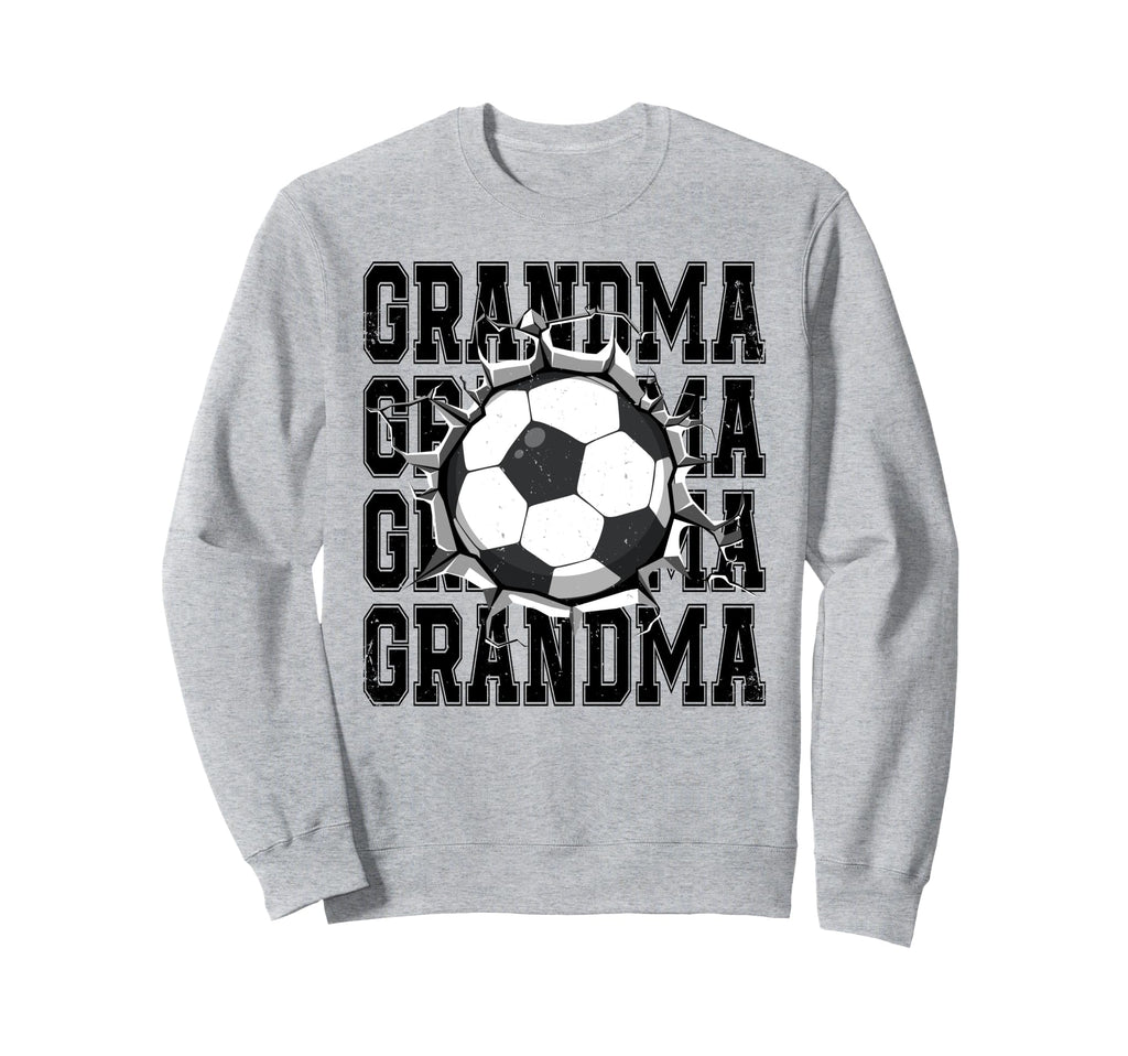 Soccer Grandma Cracked Wall Family Sweatshirt - Minimalist Print Unisex - T-Shirt, Sweatshirt, Hoodie