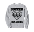 Soccer Grandson Family Matching Sweatshirt - Casual Everyday Wear Unisex - T-Shirt, Sweatshirt, Hoodie