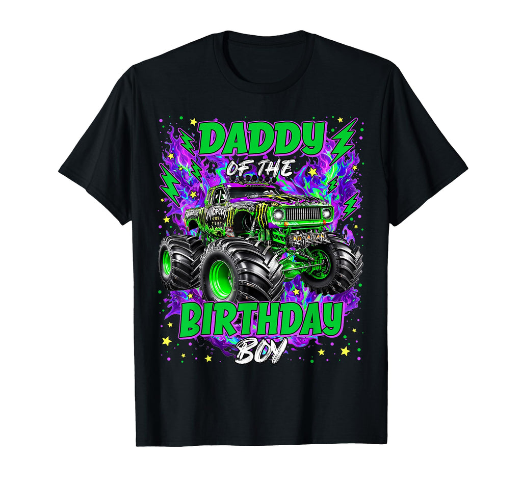 Dad And Mom Daddy Birthday Monster T-Shirt - Aesthetic Graphic Men Women - T-Shirt, Sweatshirt, Hoodie