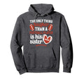 Football Sister Proud Football Hoodie - Streetwear Style for Adults - T-Shirt, Sweatshirt, Hoodie