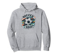 Soccer Dad Family Matching Dad Hoodie - Aesthetic Graphic Men Women - T-Shirt, Sweatshirt, Hoodie