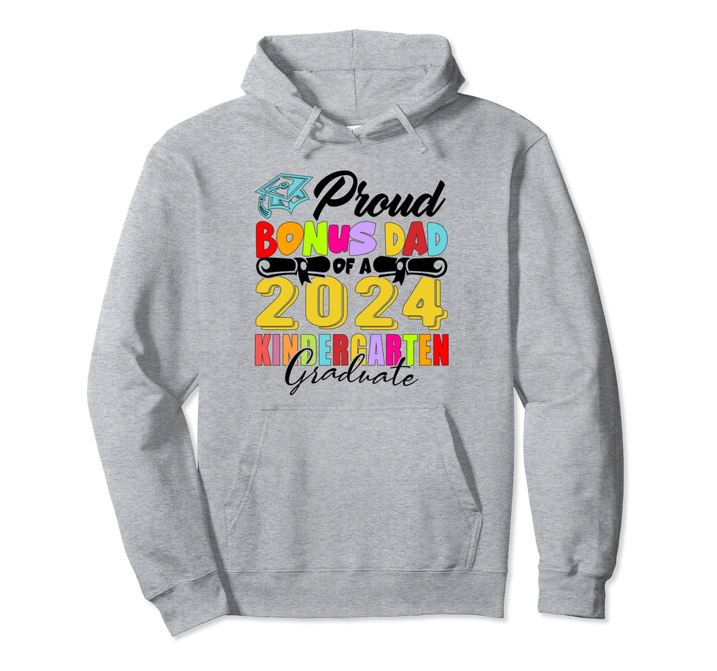 Proud Bonus Dad Class 2024 Hoodie - Casual Everyday Wear Unisex - T-Shirt, Sweatshirt, Hoodie