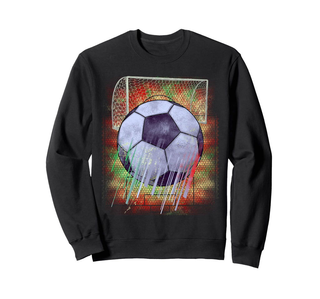 Soccer Football Soccer Players And Sweatshirt - Custom Art Print Men Women - T-Shirt, Sweatshirt, Hoodie