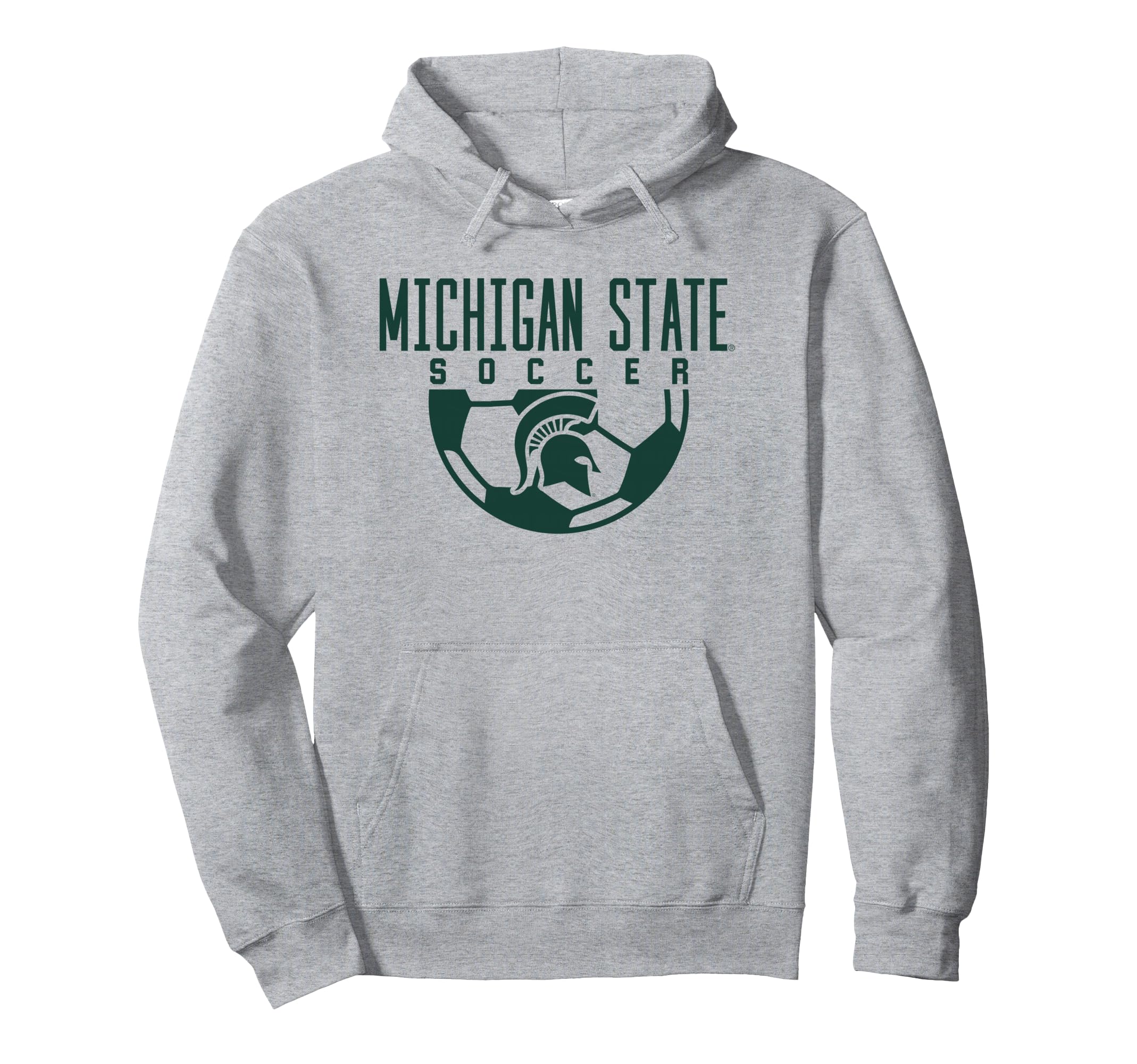 Michigan State Msu Spartans Soccer Arch Hoodie - Custom Art Print Men Women - T-Shirt, Sweatshirt, Hoodie
