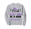 Super Proud Step Dad 2025 Graduate Sweatshirt - Custom Art Print Men Women - T-Shirt, Sweatshirt, Hoodie