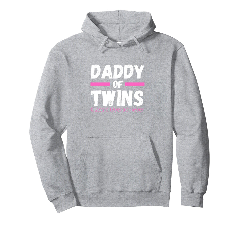 Funny Daddy Twins Father Twins Tees Hoodie - Aesthetic Graphic Men Women - T-Shirt, Sweatshirt, Hoodie
