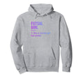 Futsal Like Normal But Cooler Indoor Hoodie - Minimalist Print for Adults - T-Shirt, Sweatshirt, Hoodie