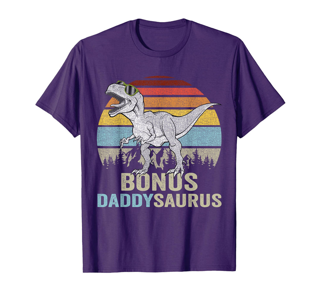 Bonus Daddy Saurus T Rex Daddysaurus T-Shirt - Casual Everyday Wear Unisex - T-Shirt, Sweatshirt, Hoodie