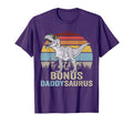 Bonus Daddy Saurus T Rex Daddysaurus T-Shirt - Casual Everyday Wear Unisex - T-Shirt, Sweatshirt, Hoodie