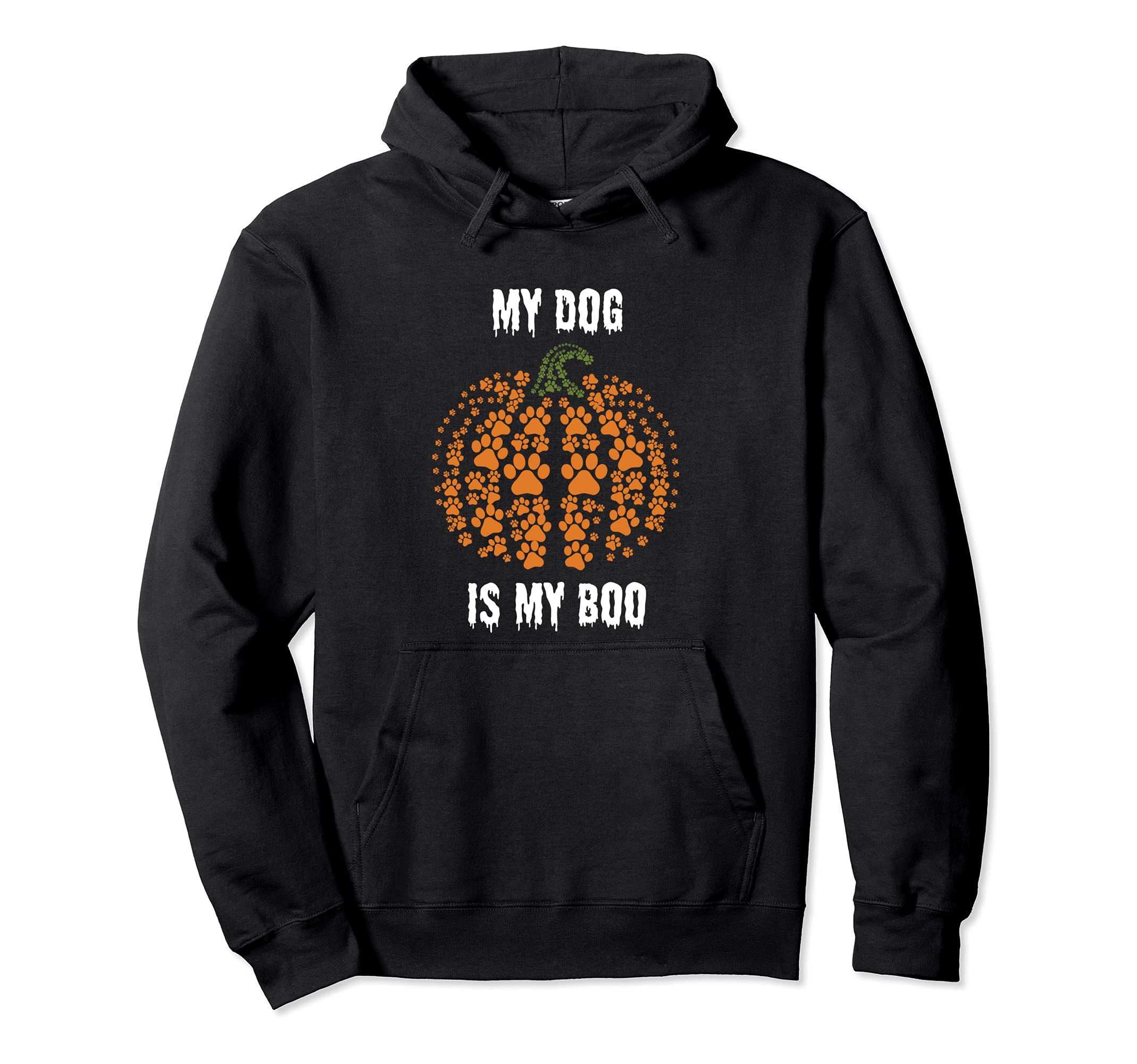 My Dog Is My Boo Funny Spooky Dog Hoodie - Aesthetic Graphic for Adults - T-Shirt, Sweatshirt, Hoodie