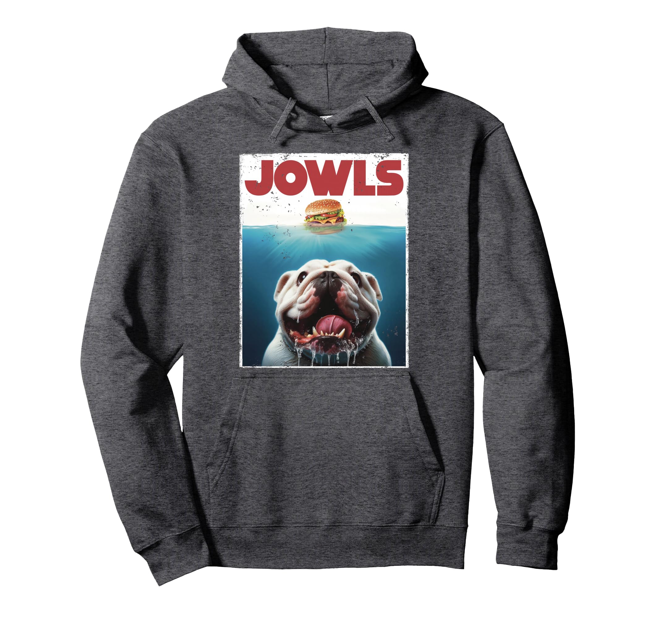 Funny English Bulldog Jowls British Hoodie - Streetwear Style Men Women - T-Shirt, Sweatshirt, Hoodie