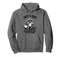 Just Dad Who Always Takes Out Trash Hoodie - Novelty Apparel Unisex - T-Shirt, Sweatshirt, Hoodie