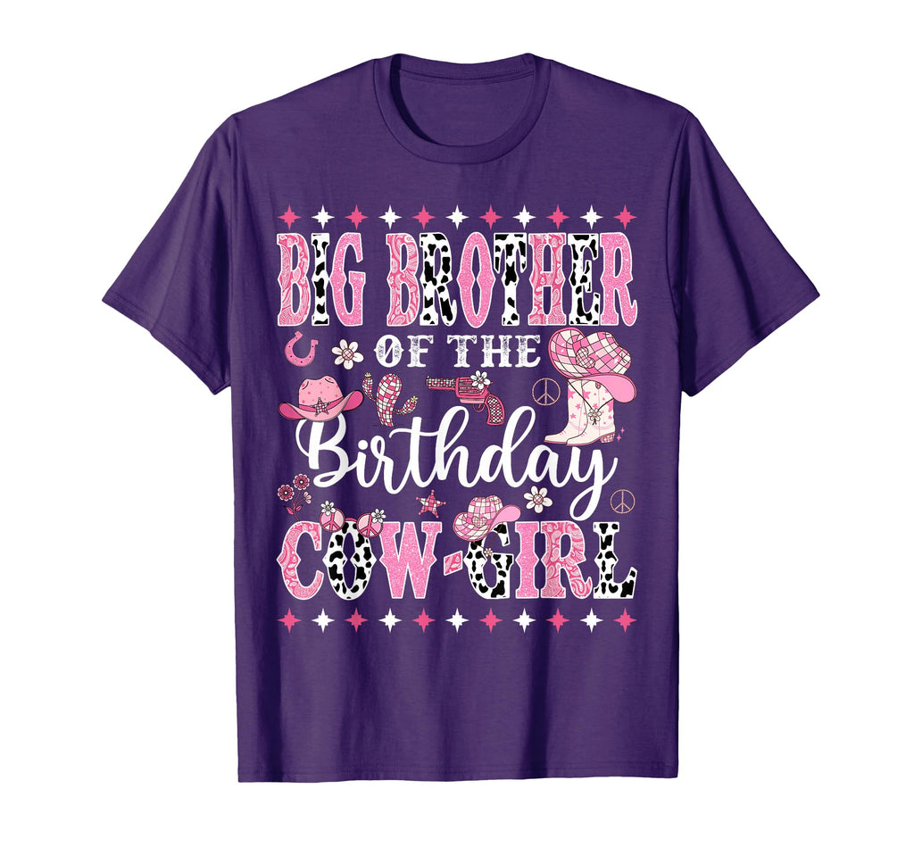 Big Brother Birthday Cowgirl Rodeo T-Shirt - Custom Art Print for Adults - T-Shirt, Sweatshirt, Hoodie