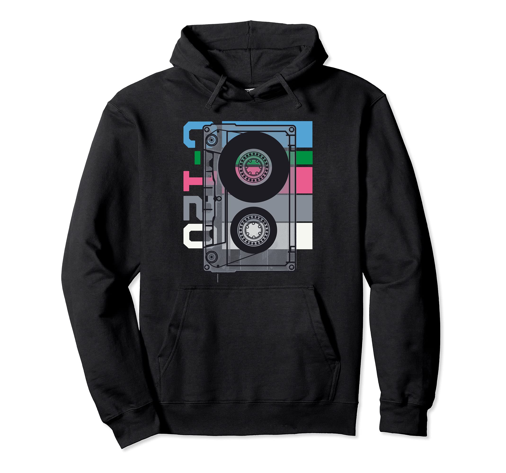 Tape Mixtape Cassette 1980 Music 80S Hoodie - Custom Art Print Men Women - T-Shirt, Sweatshirt, Hoodie