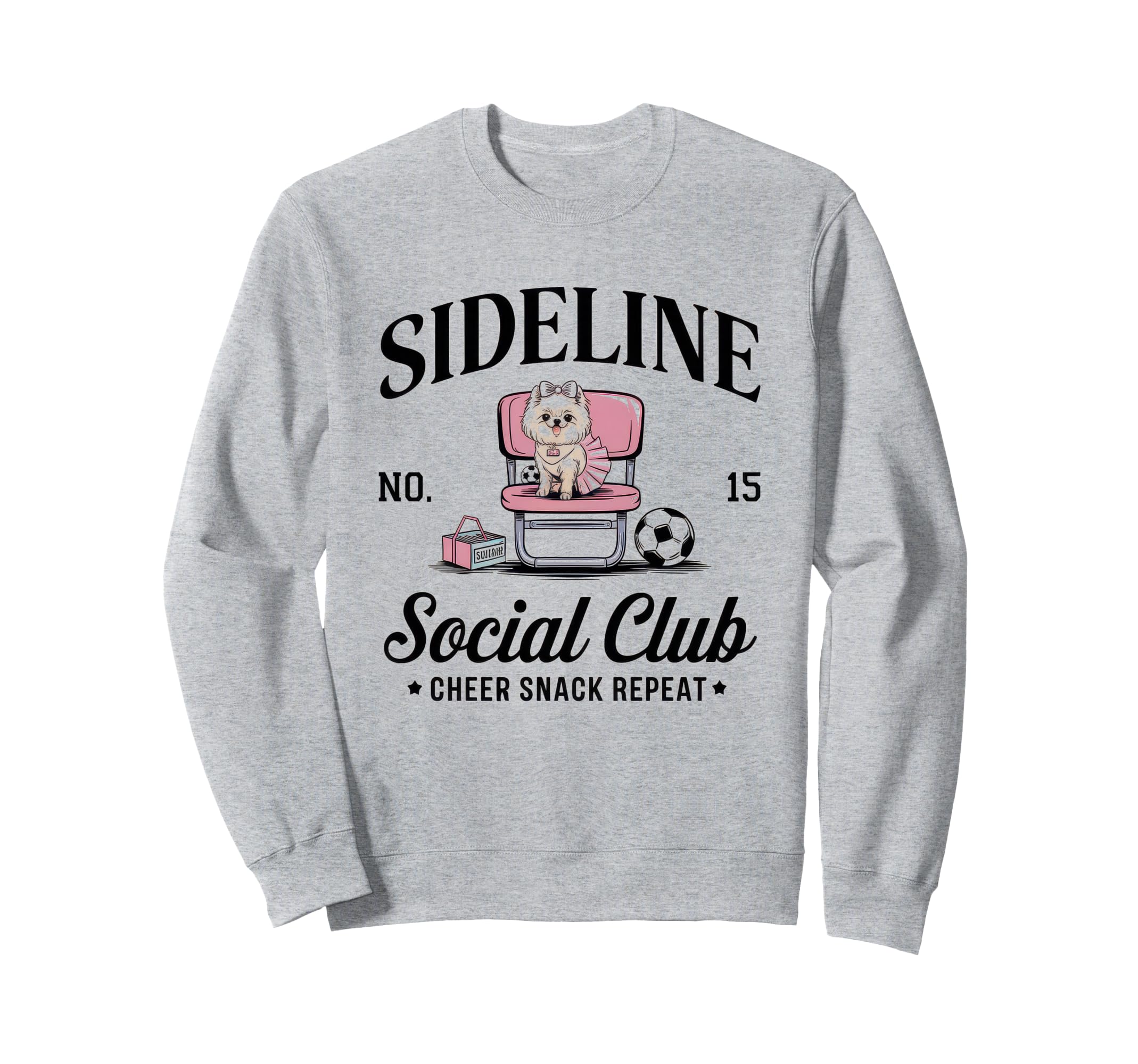 Sideline Social Club Soccer Mom Sweatshirt - Novelty Apparel Men Women - T-Shirt, Sweatshirt, Hoodie