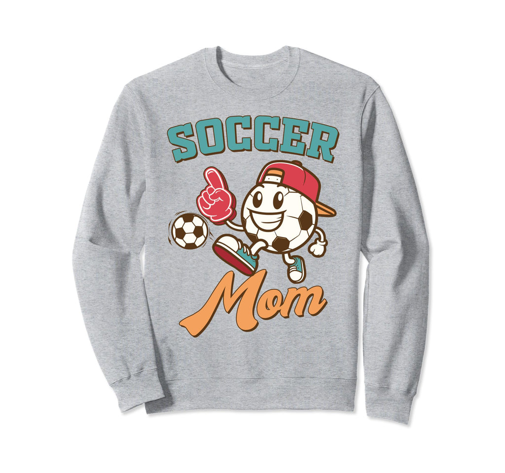 Soccer Mama Game Day Family Sweatshirt - Aesthetic Graphic Unisex - T-Shirt, Sweatshirt, Hoodie