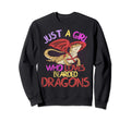 Bearded Dragon Mom Just Reptile Sweatshirt - Minimalist Print Unisex - T-Shirt, Sweatshirt, Hoodie