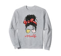 Mom Life Softball Baseball Mothers Sweatshirt - Novelty Apparel for Adults - T-Shirt, Sweatshirt, Hoodie