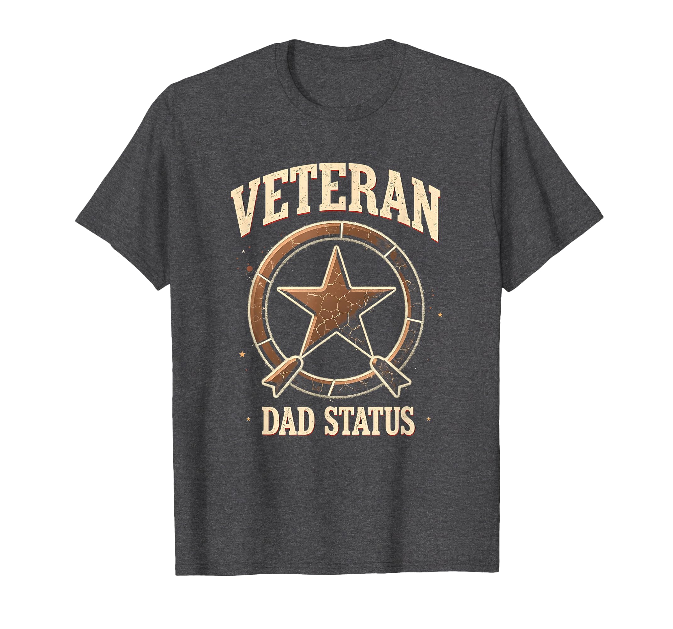 Veteran Dad Status Proud Military Father T-Shirt - Graphic Print Men Women - T-Shirt, Sweatshirt, Hoodie
