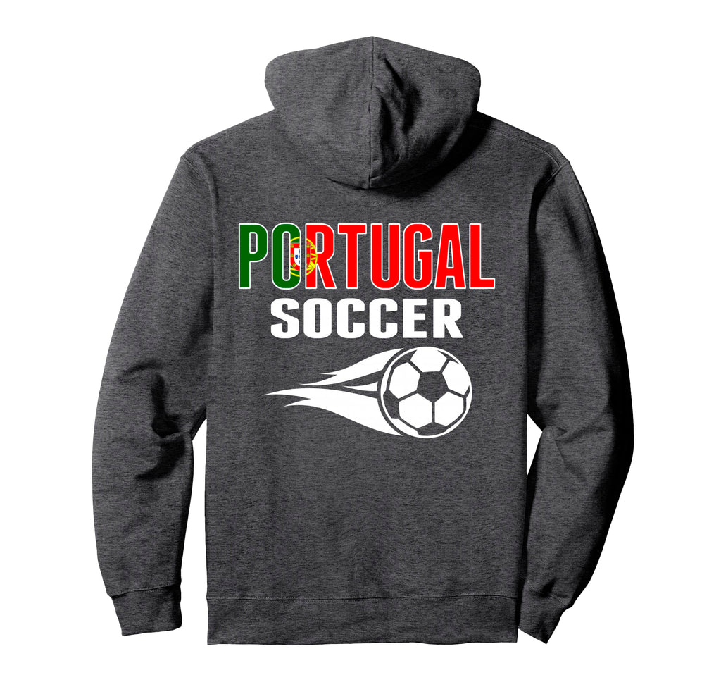 Portugal Soccer Fans Jersey Support Hoodie - Unique Graphic Men Women - T-Shirt, Sweatshirt, Hoodie