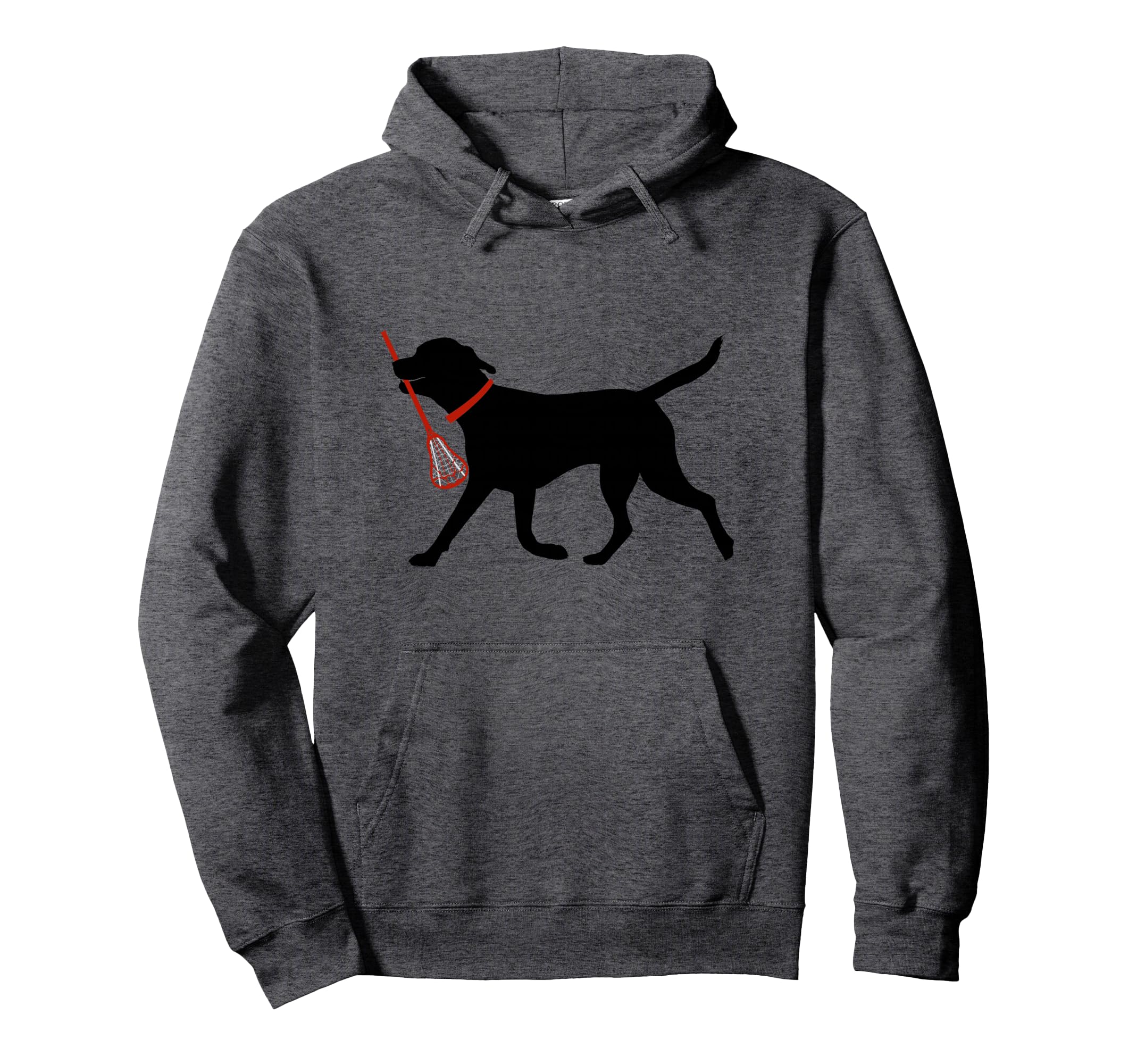 Lacrosse Labrador Fetch Lacrosse Hoodie - Casual Everyday Wear for Adults - T-Shirt, Sweatshirt, Hoodie