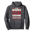 Im Bearded Uncle Everyone Warned You Hoodie - Graphic Print for Adults - T-Shirt, Sweatshirt, Hoodie