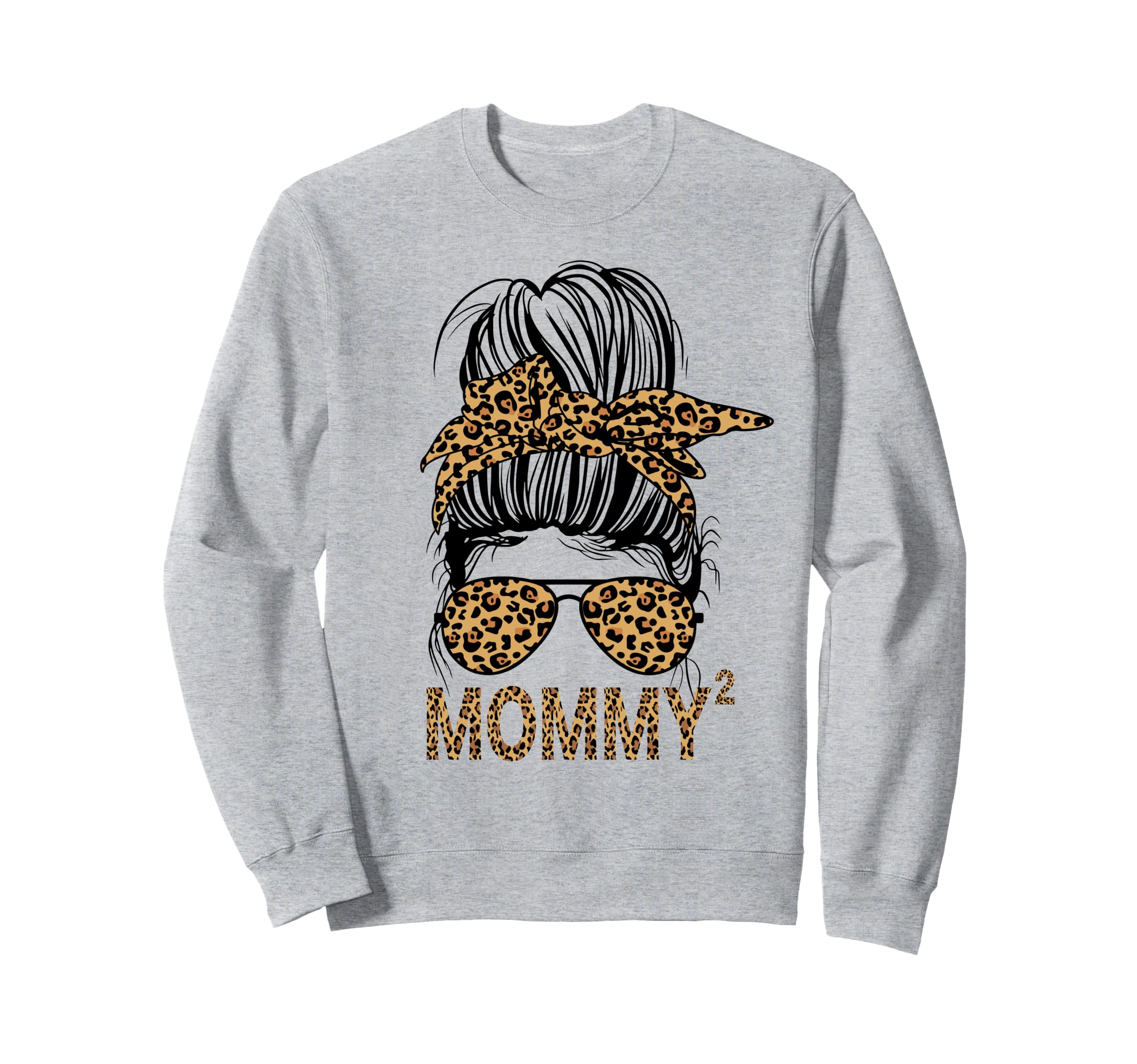 Mommy 2 Second Time Mother Sweatshirt - Fun Novelty Design for Adults - T-Shirt, Sweatshirt, Hoodie