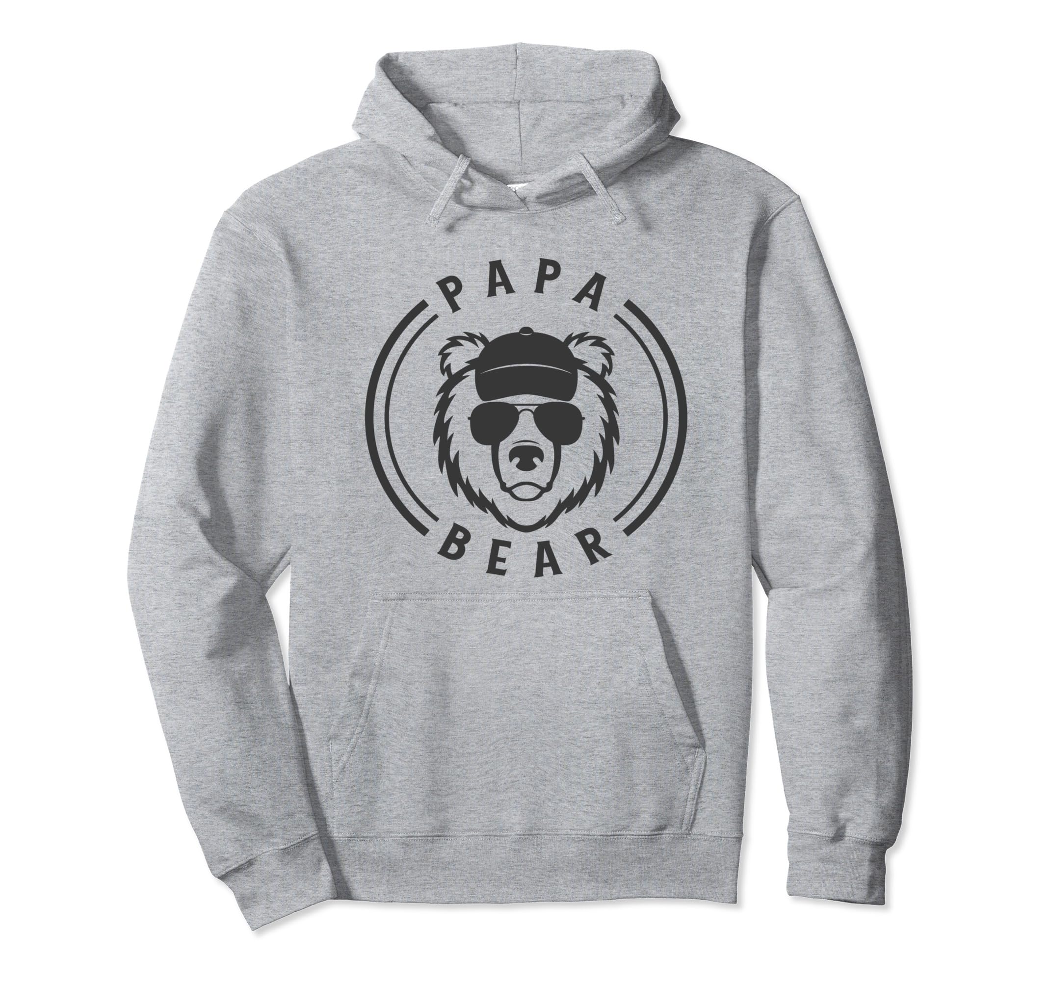 Papa Bear Hoodie - Unique Graphic for Adults - T-Shirt, Sweatshirt, Hoodie