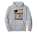 Class 2024 Proud Dad Preschool Graduate Hoodie - Custom Art Print Men Women - T-Shirt, Sweatshirt, Hoodie
