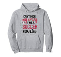 Im Soccer Auntie Aunt Soccer Player Auntie Hoodie - Graphic Print Unisex - T-Shirt, Sweatshirt, Hoodie