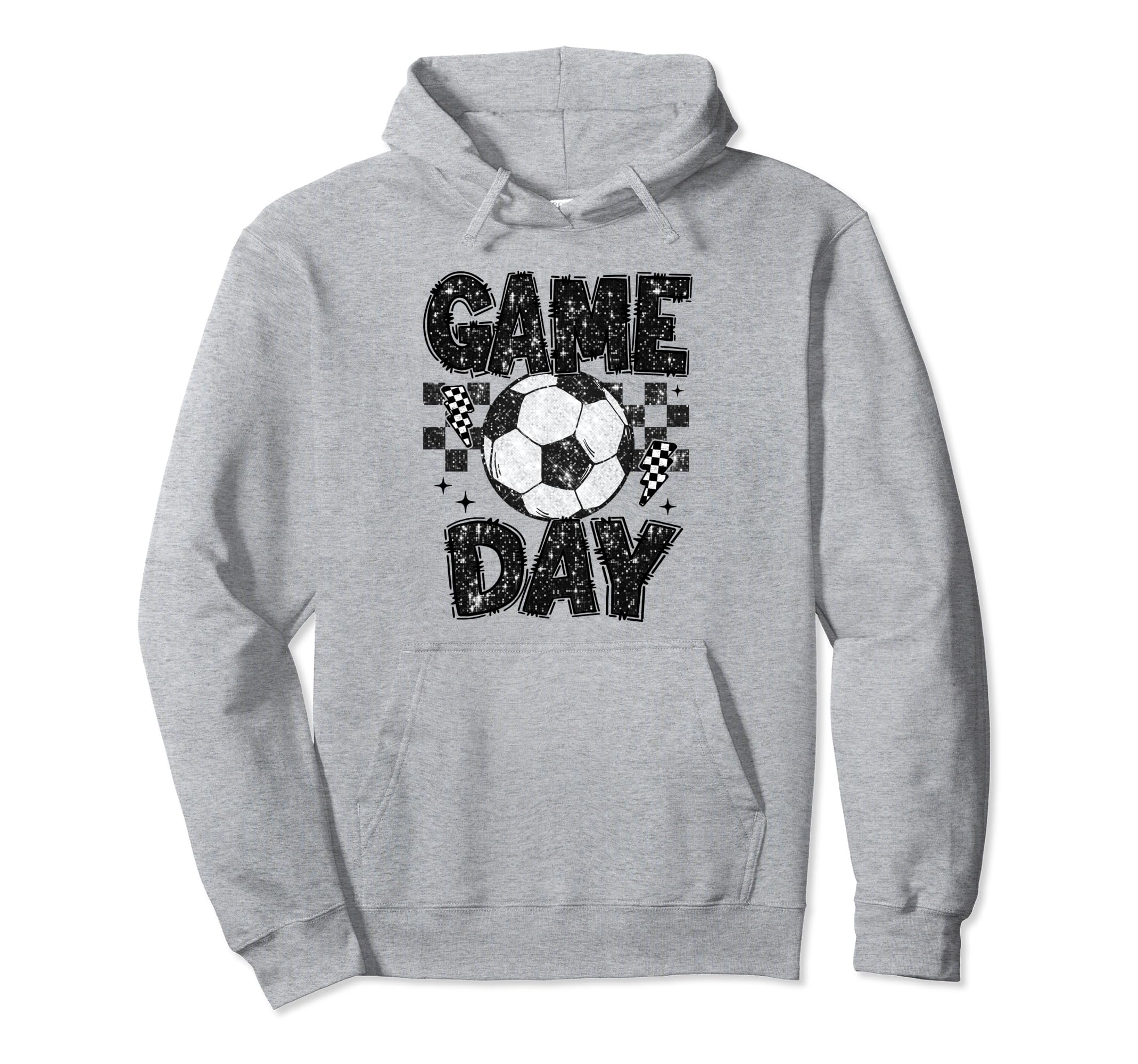 Game Day Soccer Life Soccer Mama Mom Hoodie - Casual Everyday Wear Unisex - T-Shirt, Sweatshirt, Hoodie