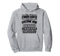 I Am Stubborn Daughter Fearking Awesome Hoodie - Trendy Graphic Men Women - T-Shirt, Sweatshirt, Hoodie