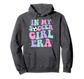 My Soccer Era Groovy Soccer Hoodie - Novelty Apparel Unisex - T-Shirt, Sweatshirt, Hoodie