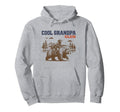 Funny Grandpa Club Bear Adventure Hoodie - Novelty Apparel Men Women - T-Shirt, Sweatshirt, Hoodie