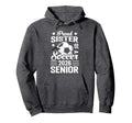 Proud Sister Soccer Senior 2026 Hoodie - Casual Everyday Wear Unisex - T-Shirt, Sweatshirt, Hoodie