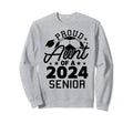 Proud Aunt 2024 Senior Soccer Sweatshirt - Novelty Apparel Men Women - T-Shirt, Sweatshirt, Hoodie