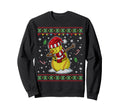 Funny Softball Snowman Dabbing Ugly Sweatshirt - Novelty Apparel Unisex - T-Shirt, Sweatshirt, Hoodie