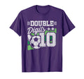 Soccer Birthday 10 Year Old T-Shirt - Casual Everyday Wear for Adults - T-Shirt, Sweatshirt, Hoodie